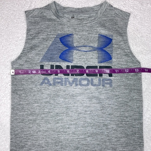 Underarmour heatgear grey tank size 7 - Picture 4 of 6